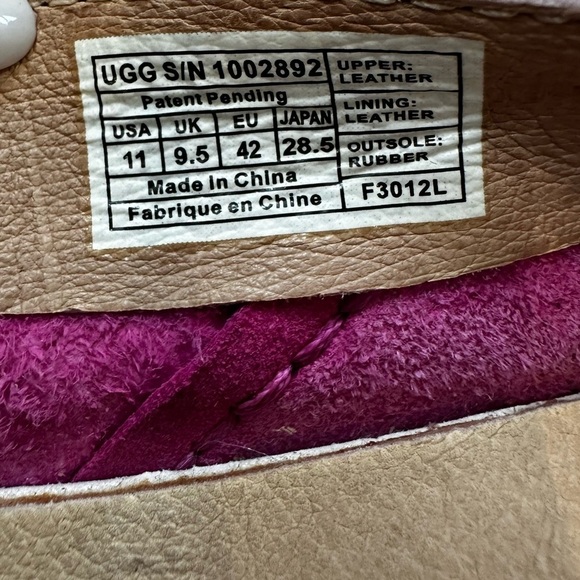 Ugg Marrah Suede Moccasins in Fuchsia Pink - Picture 12 of 12